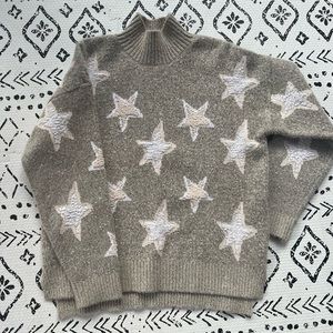 Neutral Star Sweater